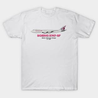 Boeing B747-8F - Qatar Airways Cargo T-Shirt